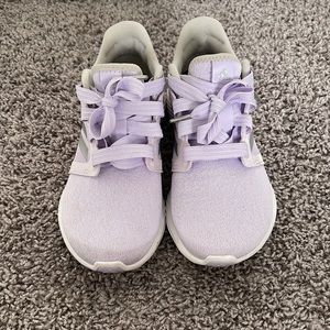 Purple adidas sneakers size 6.5